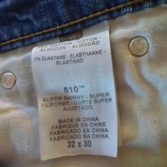 Levi's 501 Skinny Jeans UNISEX - Picture 7 of 10